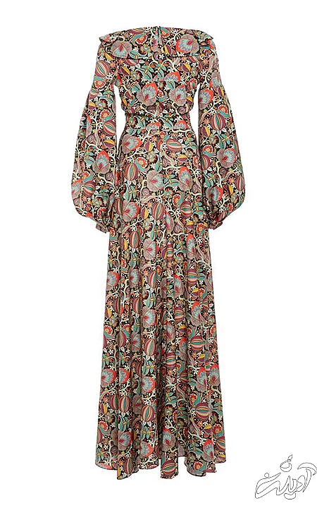 جدیدترین مدل پیراهن نخی گلدار بلند, شیک ترین مدل پیراهن نخی گلدار بلند, مدل های شیک پیراهن نخی گلدار بلند